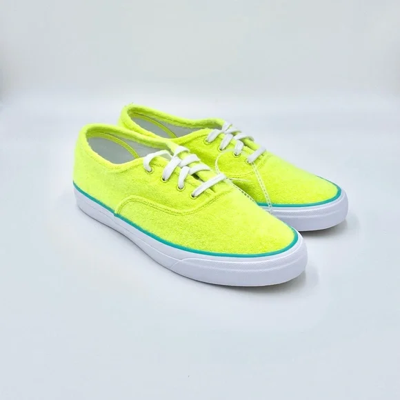 Keds Shoes New Keds Softerra Neon Green Fuzzy Tennis Ball